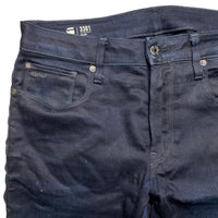 G Star Navy 3301 Slim Jeans (31W)