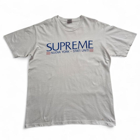Supreme New York White T Shirt (M)