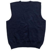 Polo Ralph Lauren Navy and Blue Vest Body Warmer Jumper (L)