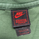 Hawkins High School Nike Stranger Things Green and White T Shirt (S)