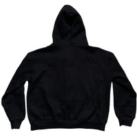 Named Collective Mission Target Diamante Rhinestone Black and Red Hoodie (M)