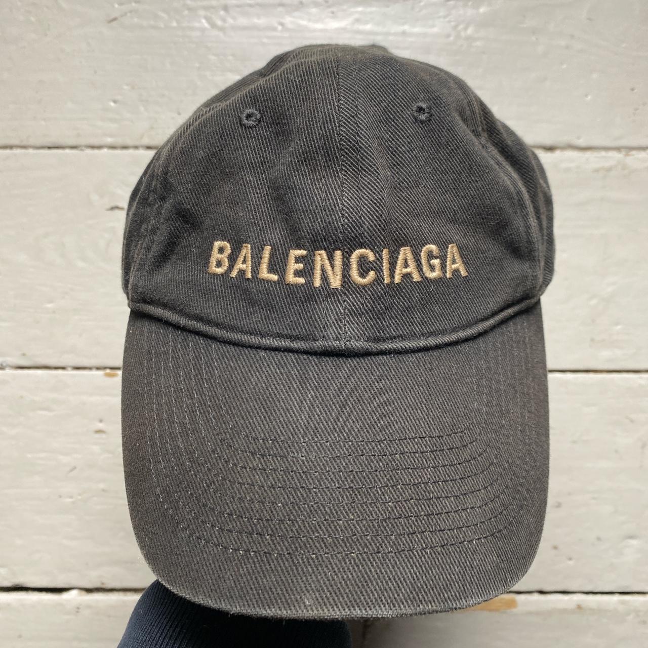 Balenciaga Black and White Cap