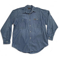 Calvin Klein Blue Long Sleeve Shirt (M)