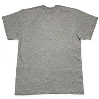 Nike Athletics Vintage Grey Black and Yellow T Shirt (L)