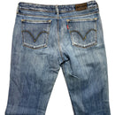 Levis 572 Bootcut Vintage Light Blue Womens Jeans (32W)