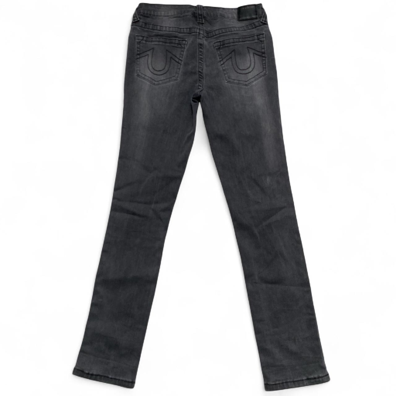 True Religion Skinny Grey and Black Womens Jeans
