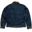 United Colors of Benetton Vintag Sherpa Lining Denim Jacket (M)