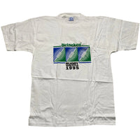 Heineken 1995 Rugby World Cup T-Shirt white and green (L)