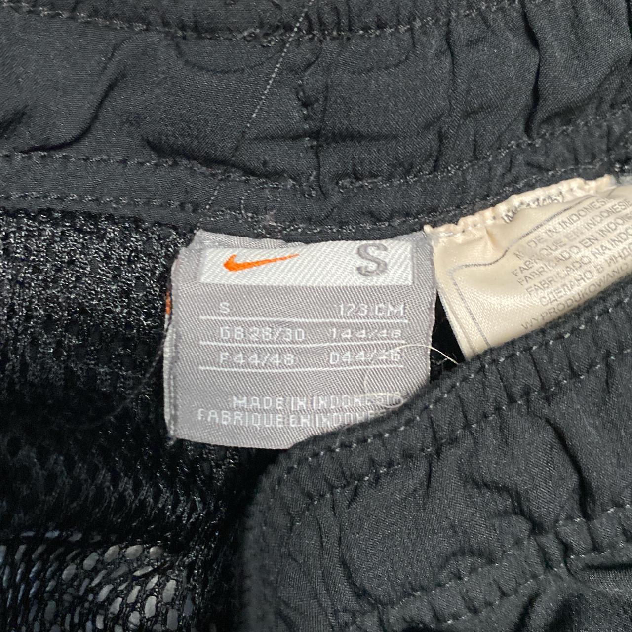 Nike Football Mercurial Vintage Y2K Shell Trackpant Bottoms Black and Orange