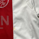 Adidas Ajax 2004/5 Vintage Football Jersey Red and White Suarez (L)