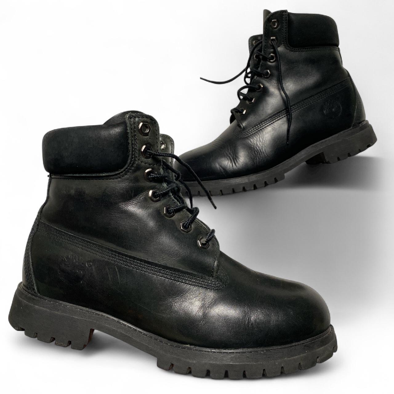 Timberland Leather Shiny High Boots