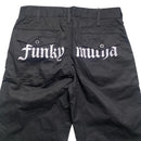 Criminal Damage Funky Mutha Cargo Trousers Black (S)