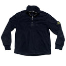 Stone Island Junior Navy Quarter Zip Jumper (AGE 12)