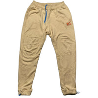 Nike Air Beige Cream and Orange Joggers (M)