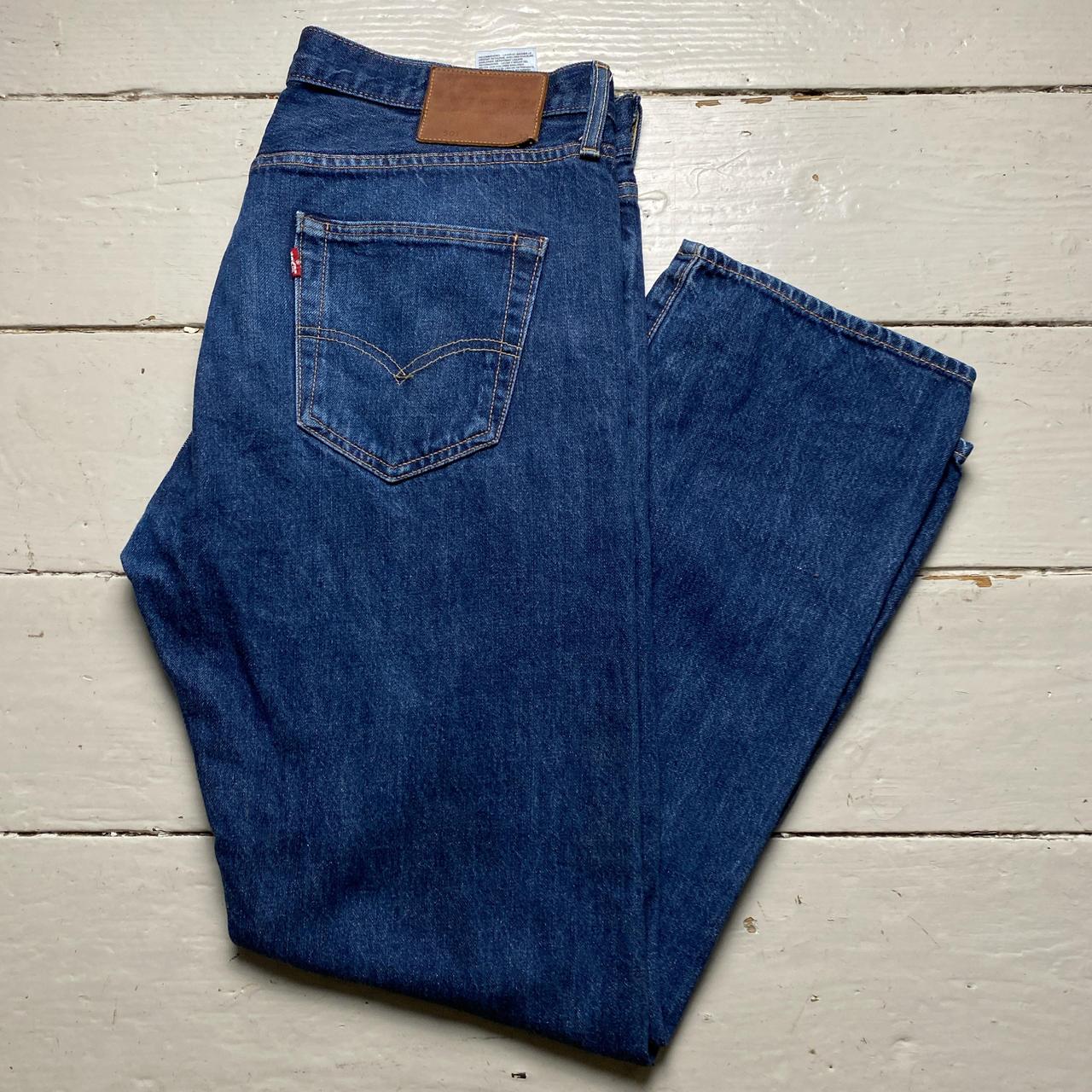 Levis 501 Baggy Navy Jeans