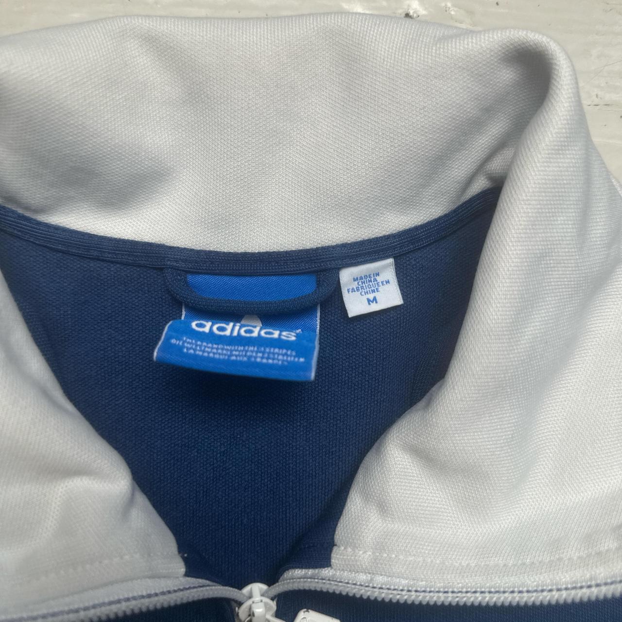 Adidas Superstar SST Blue and White Tracksuit Jacket (M)