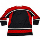 Dodge Chase Authentics Red and Black Long Sleeve Jersey (XL)