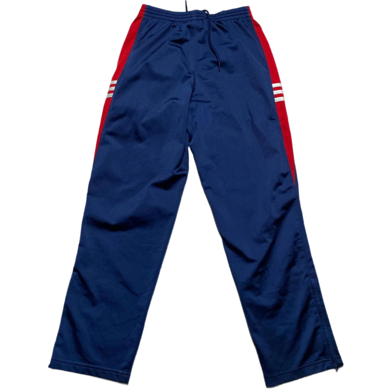 Adidas Navy White and Red Vintage Trackpant Joggers (S)