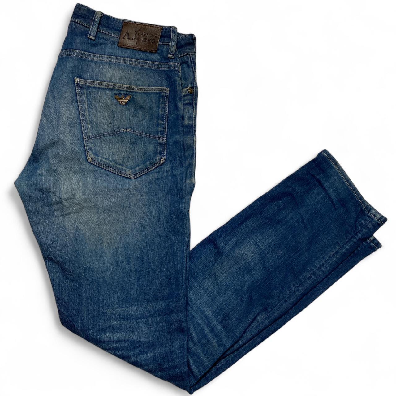 Armani J06 Distressed Jeans