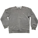Nike Grey and White Swoosh Vintage Jumper (M)