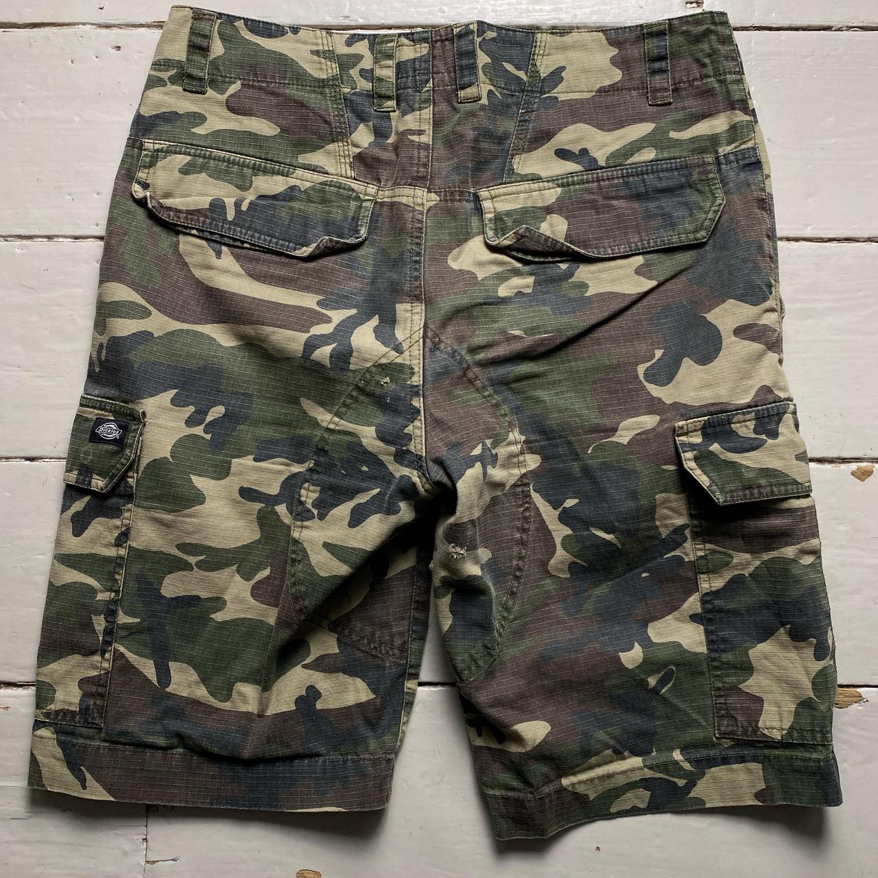 Dickies Camouflage Cargo Combat Army Shorts