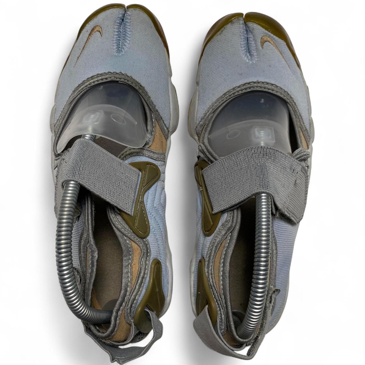 Nike Air Rift Baby Blue and Gold Trainers (UK 7.5)