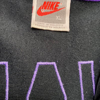Nike Vintage 90’s Black Purple and Blue Tracksuit Jacket (XL)