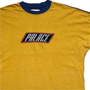 Palace Navy and Yellow Long Sleeve T Shirt (L)