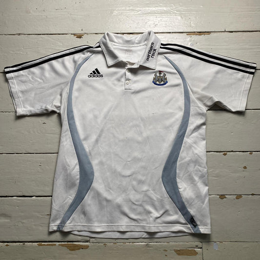 Newcastle United Adidas Predator Vintage White and Black Polo Shirt