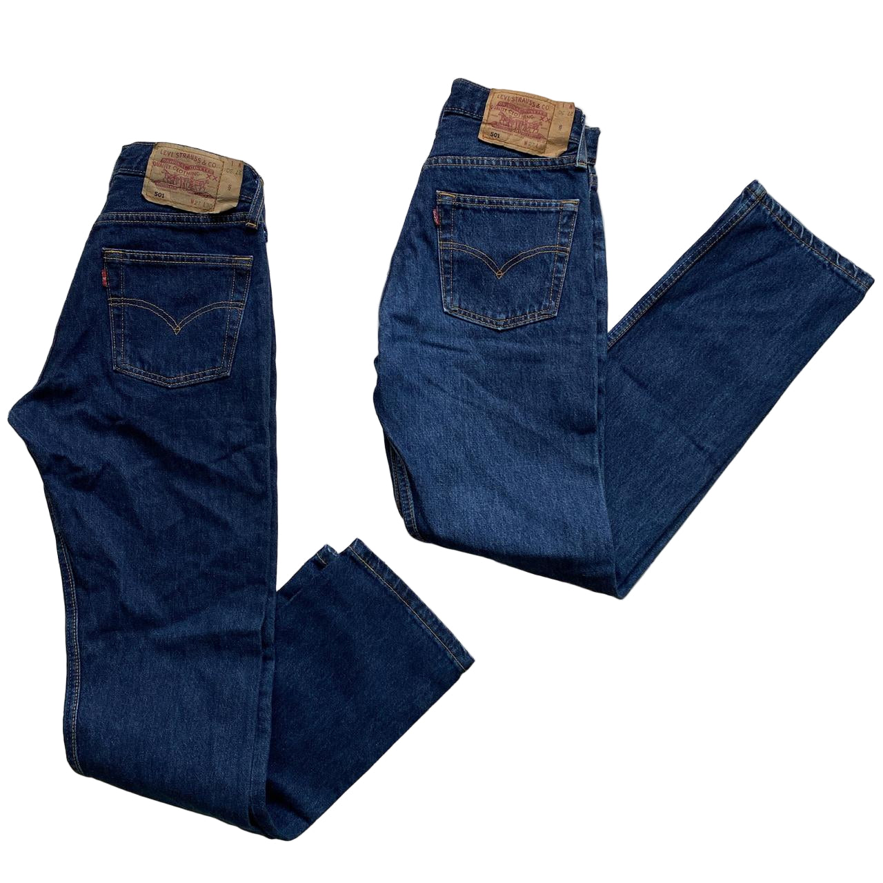 Levis 501 Vintage Navy Jeans (27W)