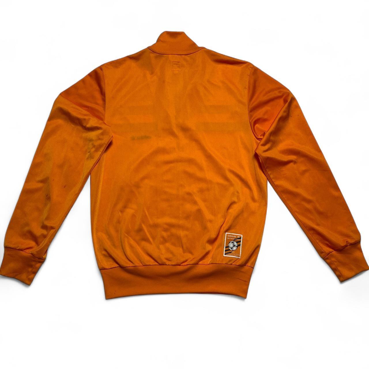 Adidas Originals Netherlands Vintage Orange Red White and Blue Tracksuit Jacket (M)