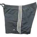 Adidas Grey and White Clima365 Performance Essentials Shell Shorts (L)