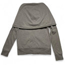AllSaints Womens Big Hood Grey Hoodie
