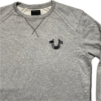 True Religion Grey and Black Jumper (S)
