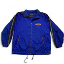 FUBU Sports Vintage 90’s y2k Blue Red and White Windbreaker Jacket (2XL)