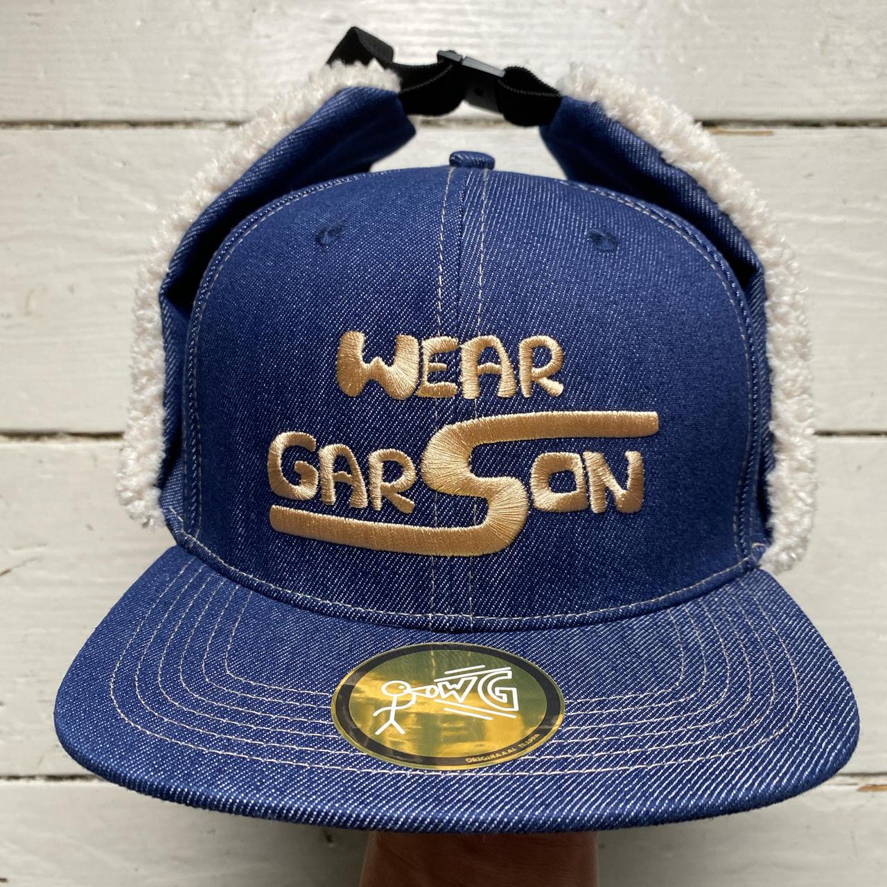 Swoosh Denim Dog Ear Trapper Hat