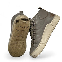 Balenciaga Arena Grey and White High Top Trainers (UK 7)