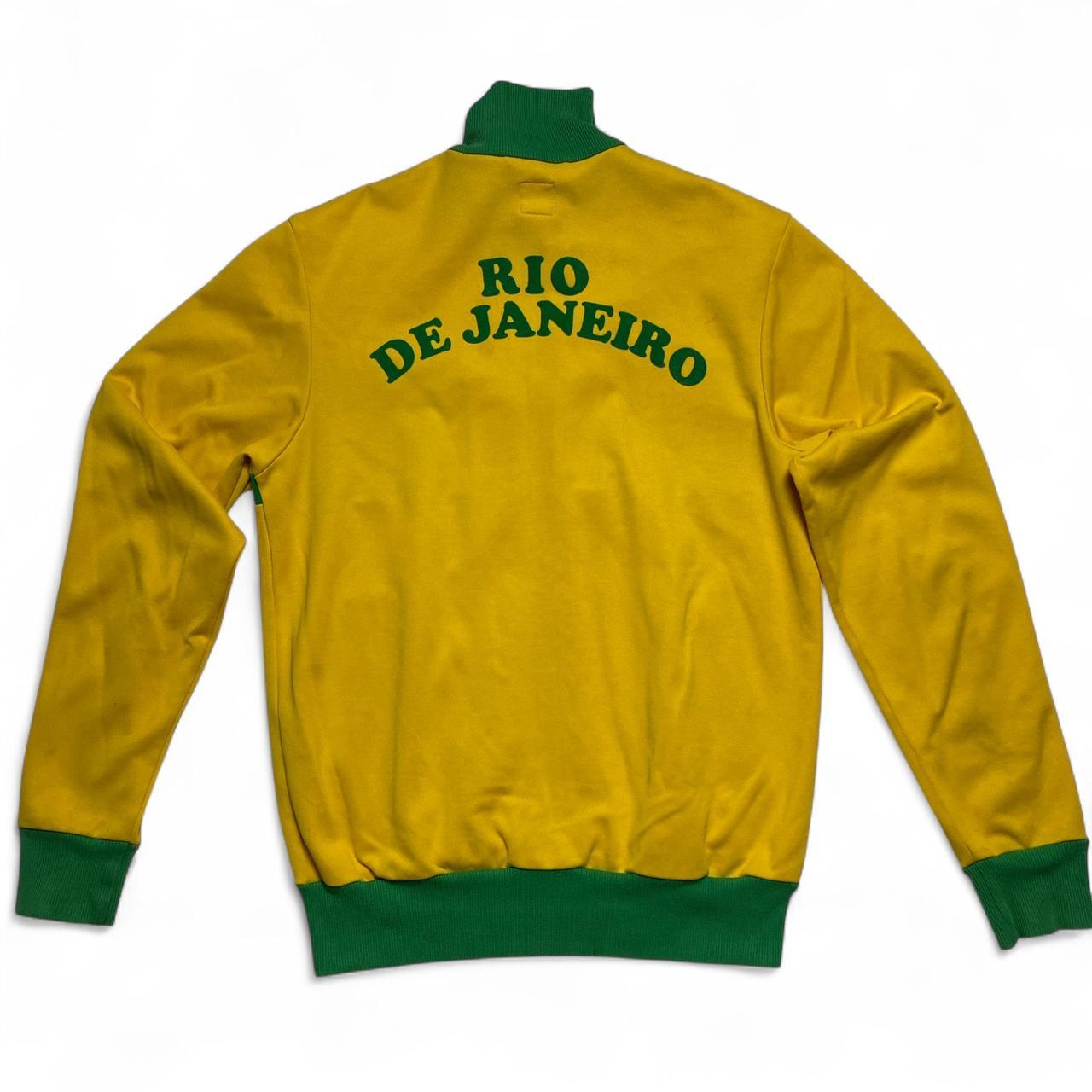 Adidas Originals Brazil Rio De Janeiro Yellow and Green Tracksuit Jacket