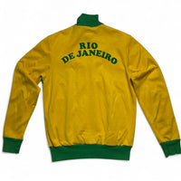Adidas Originals Brazil Rio De Janeiro Yellow and Green Tracksuit Jacket