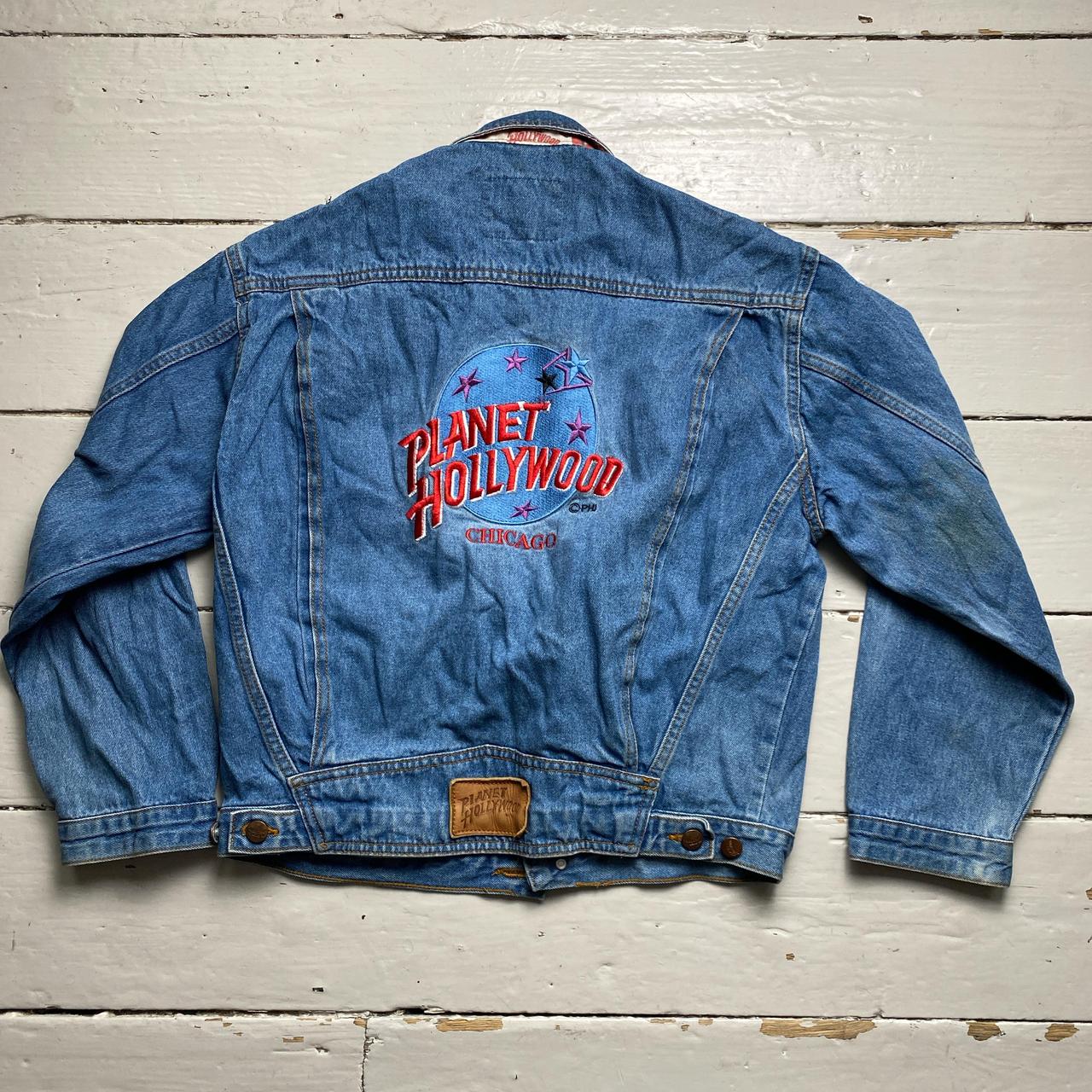 Planet Hollywood Chicago Vintage 90’s Denim Jacket