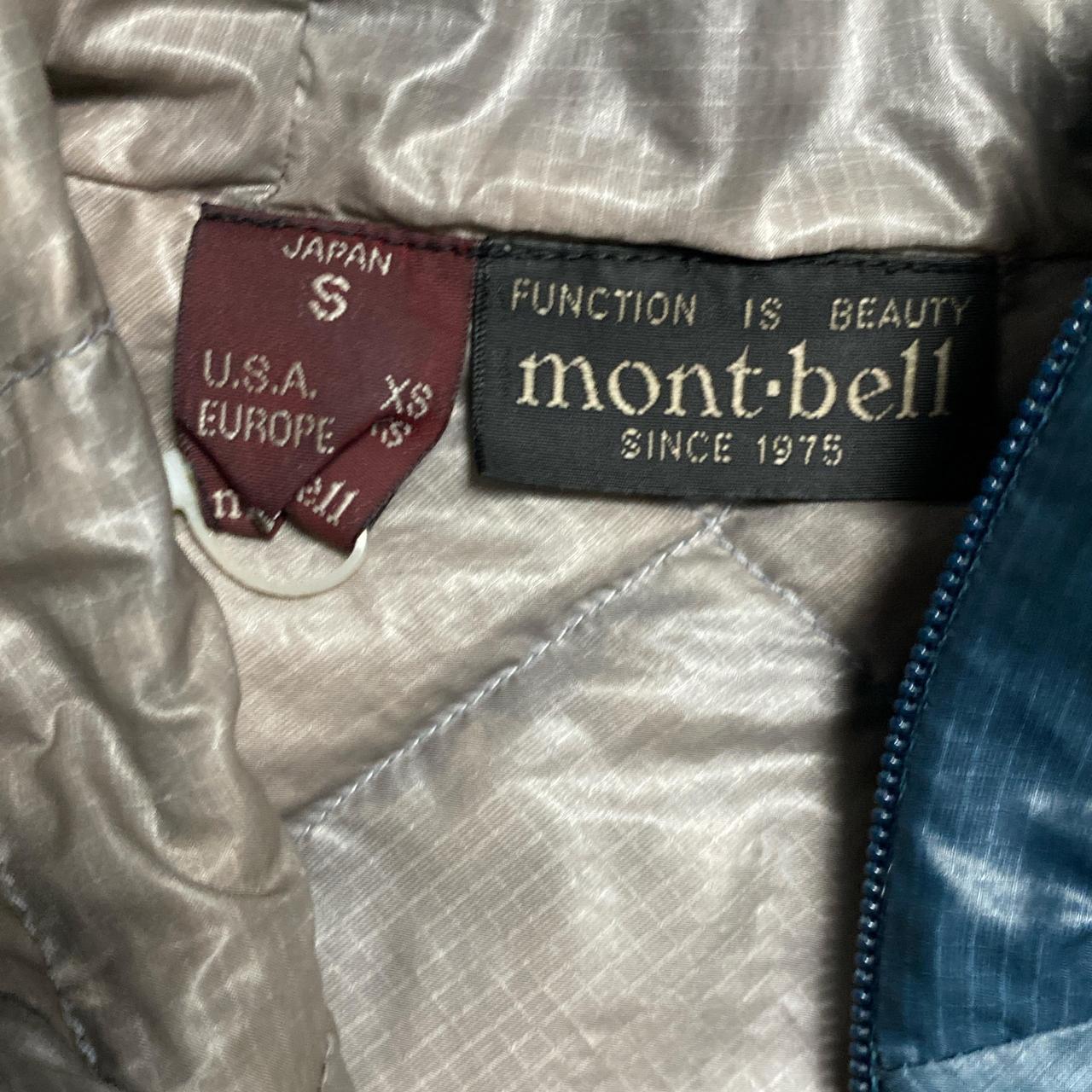 Montbell Womens Green Puffer Lightweight Coat (XS)