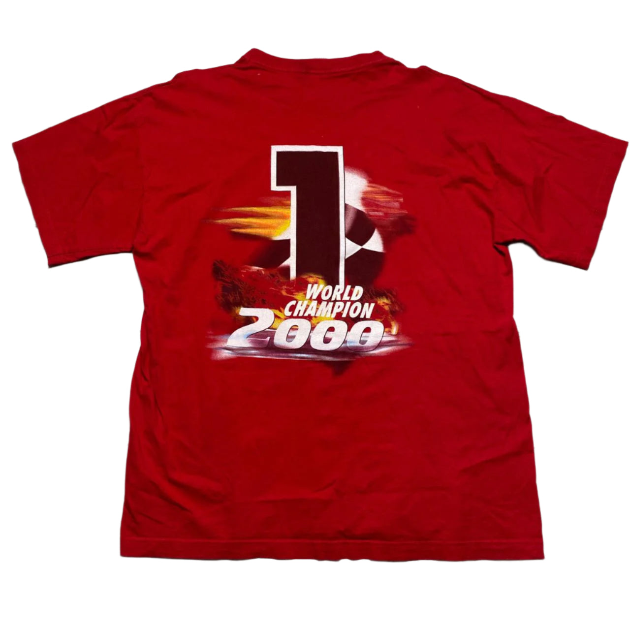 Michael Schumacher Vintage Formula 1 World Champion 2000 T Shirt (L)