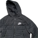 Nike Black and White Lightweight Puffer Jacket (M)
