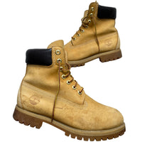 Timberland Nubuck Classic Brown High Top Boots (UK 7.5W)