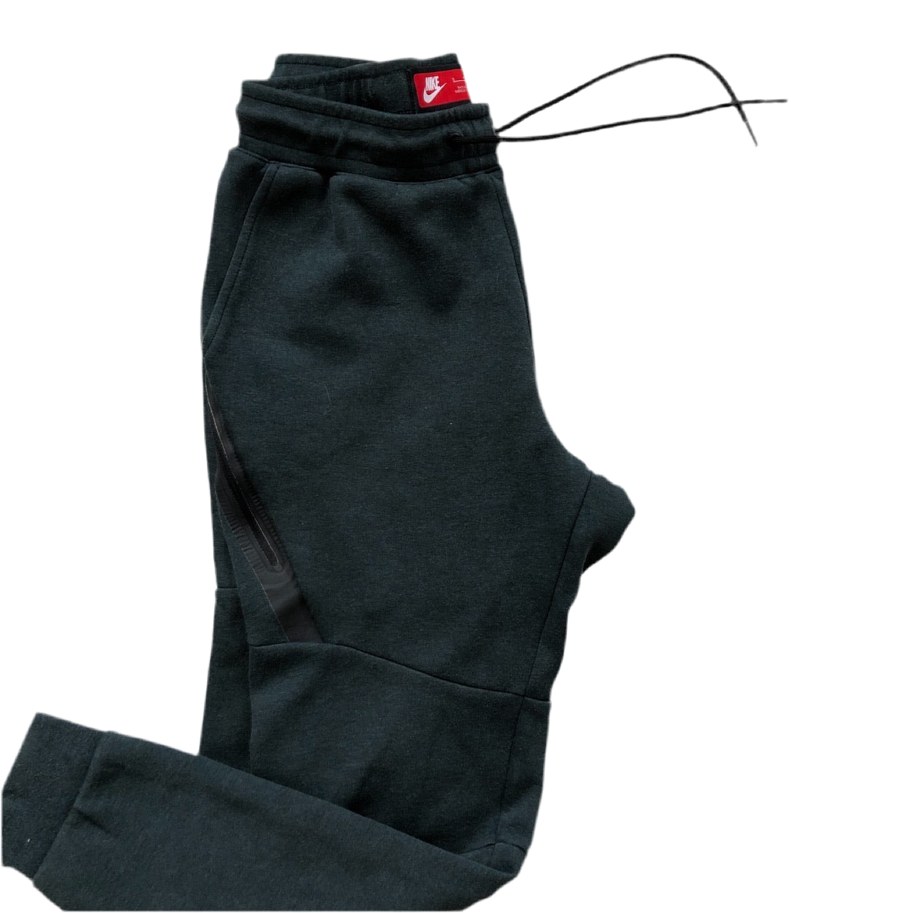 Nike Tech Fleece Green Bottoms (S)