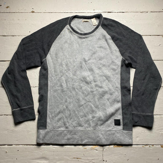 DKNY Grey Two Tone Jumper