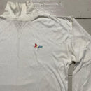 Paco Vintage White Turtle Neck Long Sleeve Jumper (M)