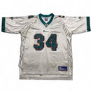 Reebok Miami Dolphins Vintage R Williams 34 White NFL Jersey (XL)