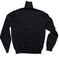 Daily Paper Black and White Turtle Neck Jumper (L)