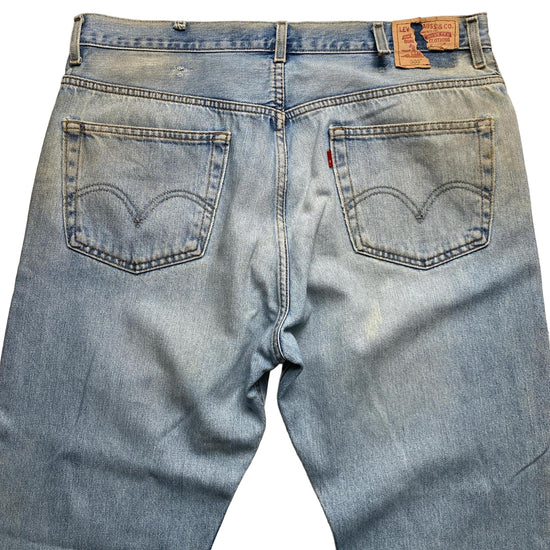 Levis 505 Vintage Baggy Distressed Work Jeans (40W)